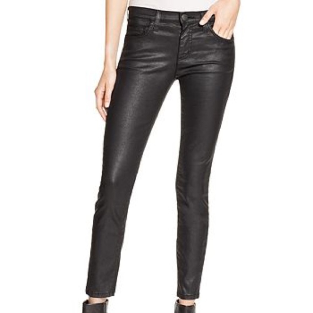 CURRENT/ELLIOTT:Stiletto Skinny Black Coated Sz:31 - Picture 5 of 6